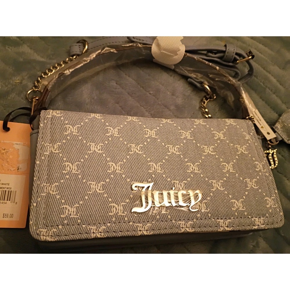 Juicy Couture Shes The Moment Flap Shoulder Bag - NWT - Picture 2 of 13